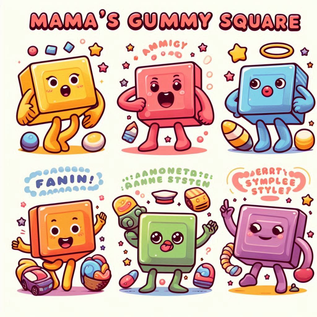 Amazing MaMa’s Gummy – 150MG Vegan THC